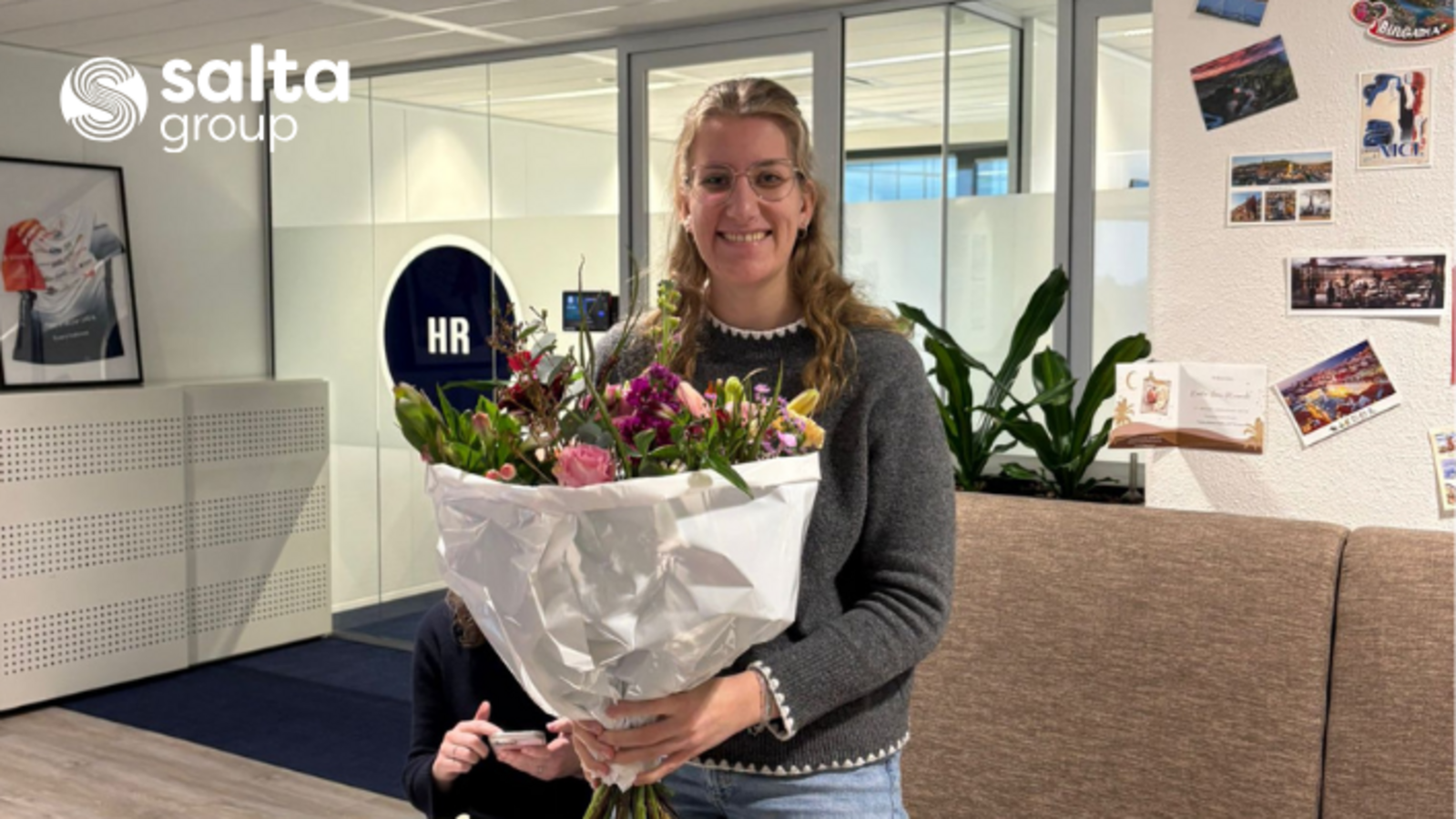 Cynthia Bakhuizen is nu HR professional bij Salta Group