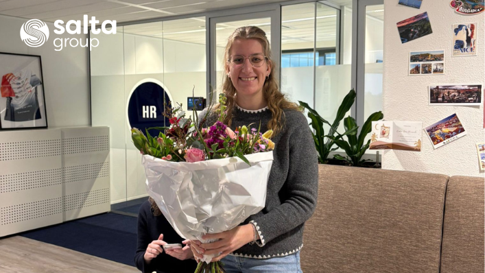 Cynthia Bakhuizen is nu HR professional bij Salta Group